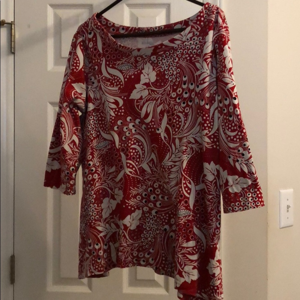 Kim Rogers Sharkbite Top 1X